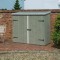 6 x 3 Grey Bike Wallstore Overlap Shed