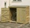 6 x 3 Bike Wallstore Overlap Shed