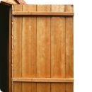 Ledged Door to Enable a Lock to be Fitted