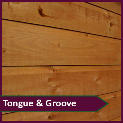 Tongue & Groove Sheds