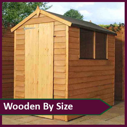 Wooden Sheds by Size