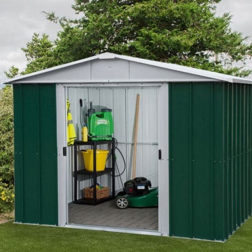 8 x 7 Yardmaster Metal Apex Garden Shed