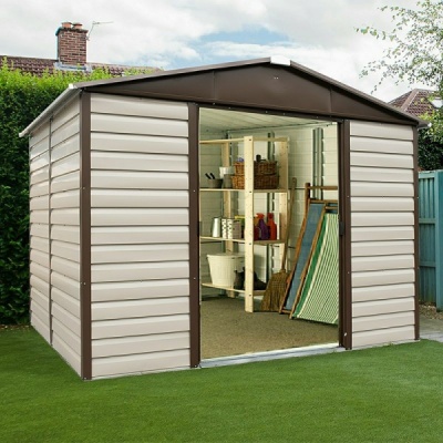 10 x 6 Yardmaster Metal Shiplap Apex Garden Shed