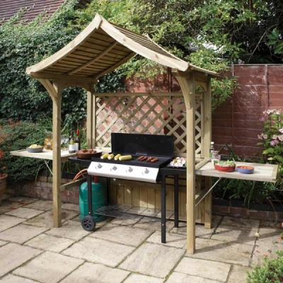 Rowlinsons BBQ Garden Party Arbour