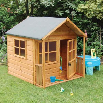 5 x 5 Rowlinsons  Garden Playaway Playhouse wirh Veranda