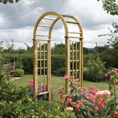 Rowlinsons Round Top Garden Arch