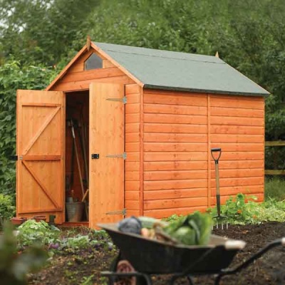 8 x 6 Rowlinsons Security Shed Garden Storage