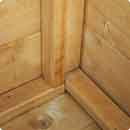 Double Framed Corner for added Strength