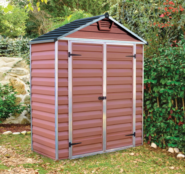 6x3 PALRAM SKYLIGHT PLASTIC AMBER APEX SHED GARDEN STORE ...
