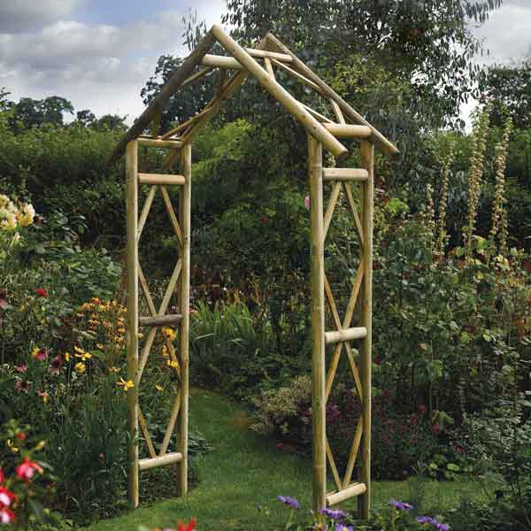 Rowlinsons Rustic Garden Arch