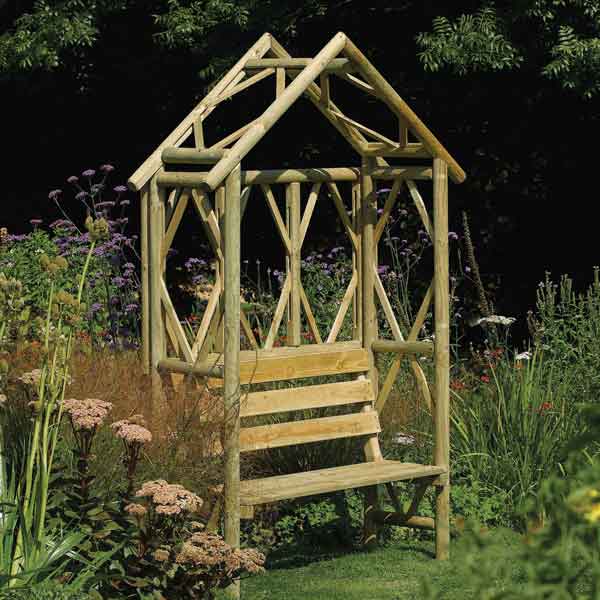 Rowlinsons Rustic Garden Seat